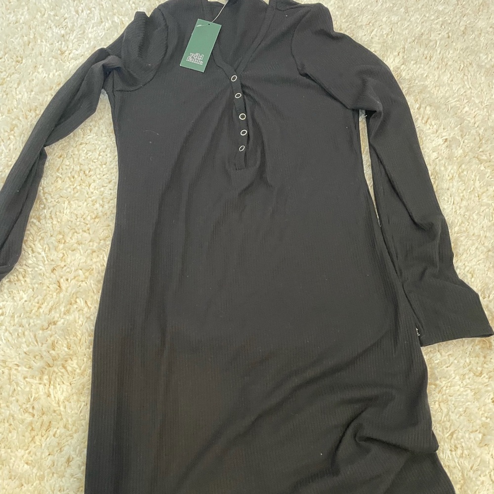 Wild fable long sleeve ribbed dress